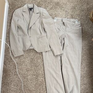 Rafaella Light Gray Suit Set
